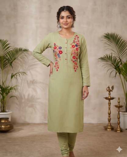 Shreenaya Cotton Suit Set