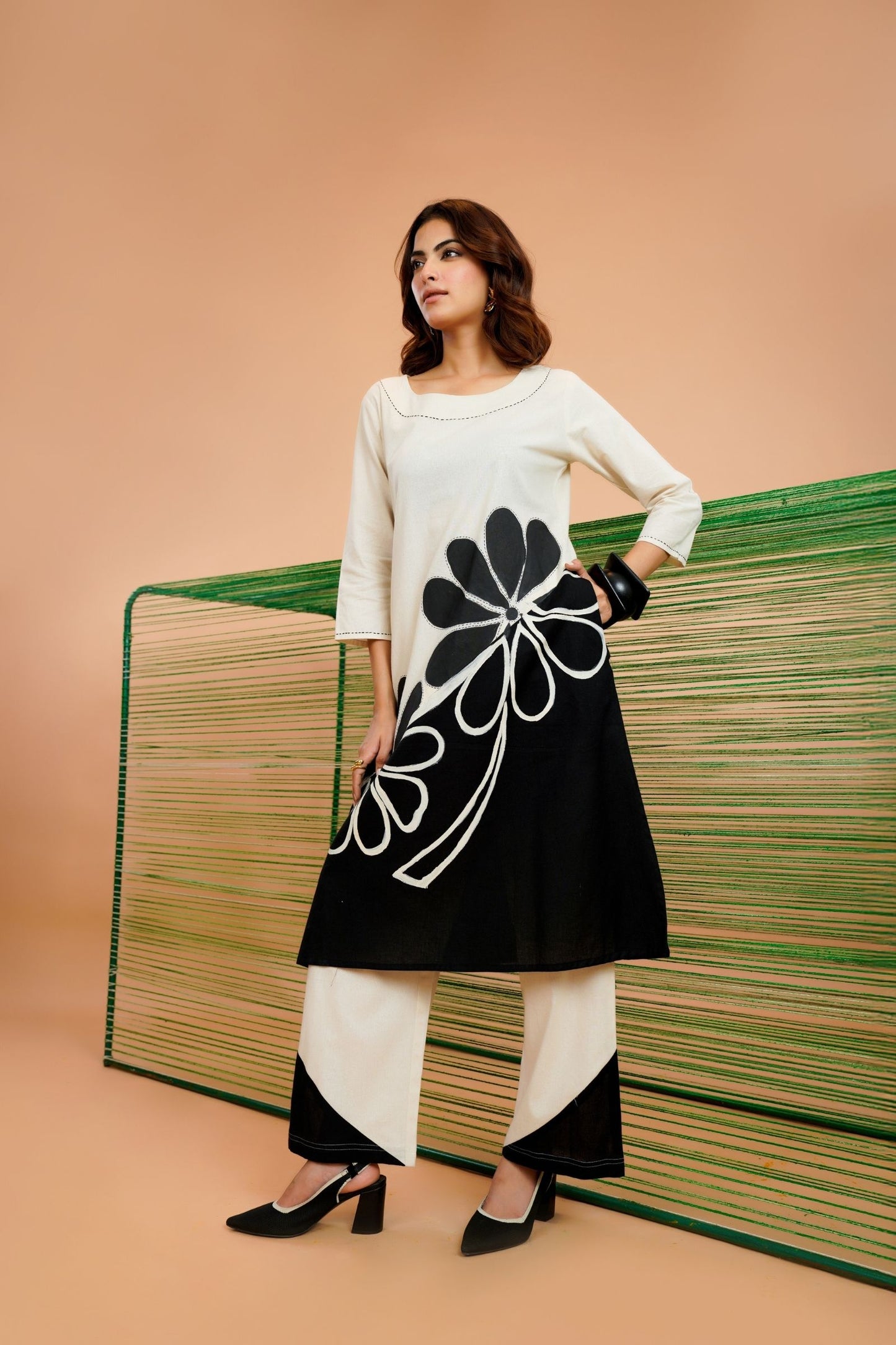 hand painted co-ord set India