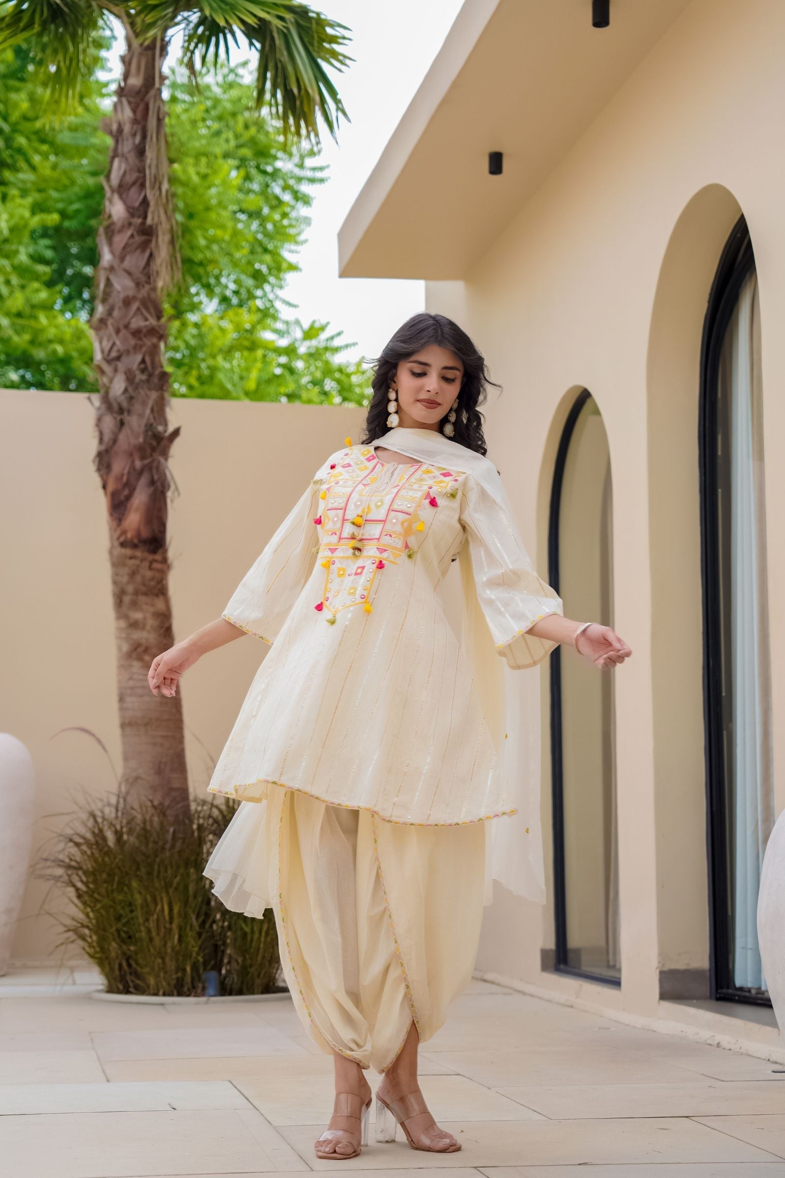 flattering peplum silhouette for a stylish look