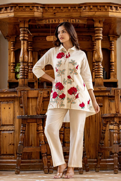 Summer wear cotton co-ord set for women