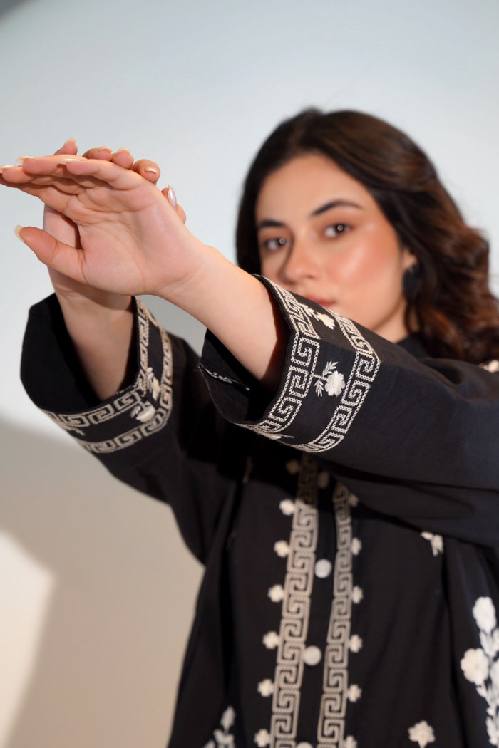ethnic embroidered shirt